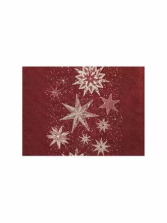 APELT | Tischset CHRISTMAS GLAM 35x48cm Bordeaux | 